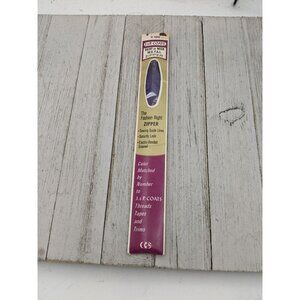 Vintage J&P Coats Skirt or Neck Metal Zipper 9" Purple 98